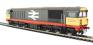 Class 58 58036 in Railfreight grey with red stripe