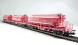 3 car set of Class Taoos 894 hopper wagons of the German DB in air brushed factory aged "CARGO & Railion" livery Epoch IV