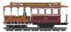 American Cable Streetcar (electric motor) in Red