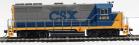 GP35 EMD 4406 of the CSX - digital fitted