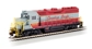 GP35 EMD 8205 of the Canadian Pacific Railway - digital fitted