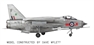 BAC Lightning F Mk6with RAF marking transfers