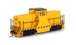 44-tonner GE Yellow with Black stripes - unnumbered