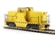 44-tonner GE Yellow with Black stripes - unnumbered