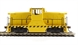 44-tonner GE Yellow with Black stripes - unnumbered