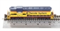 GP7 EMD 6411 of the Chessie System - digital fitted