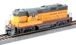GP9 EMD 150 of the Union Pacific - digital fitted