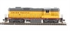 GP9 EMD 150 of the Union Pacific - digital fitted