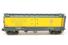 40' steel 40-23 reefer of the North Western Refrigerator - green with yellow side panels 745