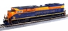 SD70ACe EMD 1071 of the Central Railroad of New Jersey - digital sound fitted