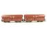 Set of Four Bogie Hopper Wagons of the German DB Epoch III