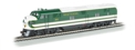 E7 EMD 2910 of the Southern Railroad  - DCC sound fitted