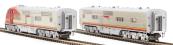 E1 A/B Set - ATSF Pre-1946 Signal Red Warbonnet - 2L and 2A - Digital sound fitted