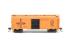 Standard Steel 40' single door boxcar of the Alton & Southern - orange with black door 905