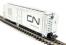 50' mechanical reefer of the Canadian National - silver 209872