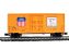 41' hi-cube boxcar of the Union Pacific - yellow with silver roof 518125