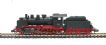 Class 24 2-6-0 Steam loco in German DRG black & red livery Epoch II 