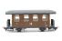 4 Wheel 2nd class passenger coach of the Zillertalbahn