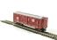 40' steel stock car of the Baltimore & Ohio - brown with silver roof 46117