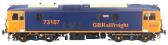 Class 73/1 73107 'Tracy' in GBRf blue and orange