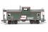 Wide Vision Caboose 154 of the Burlington Northern Railroad