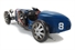 1925 - 1929 Bugatti Type 35 #8 in blue- Tinplate Model