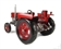 Massey Ferguson 135 tractor in red - Tinplate Model