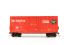 41' Hi-Cube Box Car - Smooth Sides in Burligton Route Red.