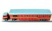 Bedford TK long caravan in "Chipperfields Circus" livery