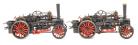 Fowler BB1 Ploughing Engine x 2 Master & Mistress