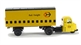 Scammell Scarab Van Trailer in Railfreight Yellow.