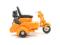 Scooter & Sidecar in plain orange