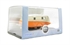 Caravan in Orange/Cream with 5 assorted tow hooks (to fit any Oxford car or van)