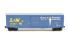 50' steel single door no roofwalk boxcar of the Louisville & Nashville - blue with yellow & white lettering 109811