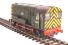 Class 08 shunter D3002 in BR green with late crest and wasp stripes - DCC sound fitted