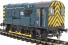 Class 08 shunter in BR blue - unnumbered