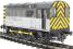 Class 08 shunter in Railfreight Triple grey - unnumbered - DCC sound fitted