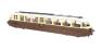 Streamlined Railcar 10 in lined chocolate and cream GWR monogram - DCC fitted