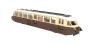 Streamlined Railcar 10 in lined chocolate and cream GWR monogram