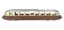 Streamlined Railcar 16 in lined chocolate and cream GWR Twin Cities - DCC fitted