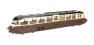 Streamlined Railcar W11 in BR lined chocolate and cream - DCC fitted