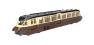Streamlined Railcar W11 in BR lined chocolate and cream
