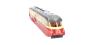 Streamlined Railcar W8W in BR lined carmine and cream - DCC fitted
