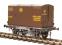 Conflat 'H7' flat wagon in GWR grey - 39612 with BD2 type container in GWR brown "Door to Door"