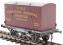 Conflat 'H7' flat wagon in GWR grey - 39452 with K1 type container in LMS crimson 'Furniture Removal Service'