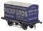 Conflat "H7" flat wagon in GWR grey - 36502 with "Pickfords" container - weathered