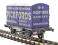 Conflat "H7" flat wagon in GWR grey - 36502 with "Pickfords" container 