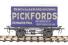 Conflat "H7" flat wagon in GWR grey - 36502 with "Pickfords" container 