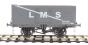 7-plank open wagon in LMS grey - 60950
