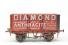 7-plank open wagon with 9ft wheelbase "Diamond" - 1130 - weathered